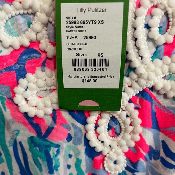 Lilly Pulitzer Harper Shift Cracked Up🦞 - Picture 3 of 4